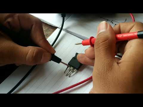 Video Mentukan Kaki BCE dan Type Transistor TIP 3055