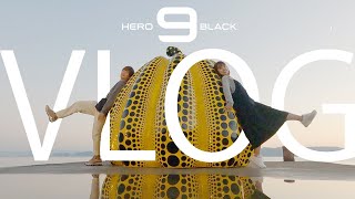 【カップル】GoPro HERO9 Blackだけをもって旅行・撮影【直島】