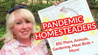 SUDDEN Homesteading Plans for 2020! Farming, Animals, Gardening, Butchering, are WE CRAZY + More!!