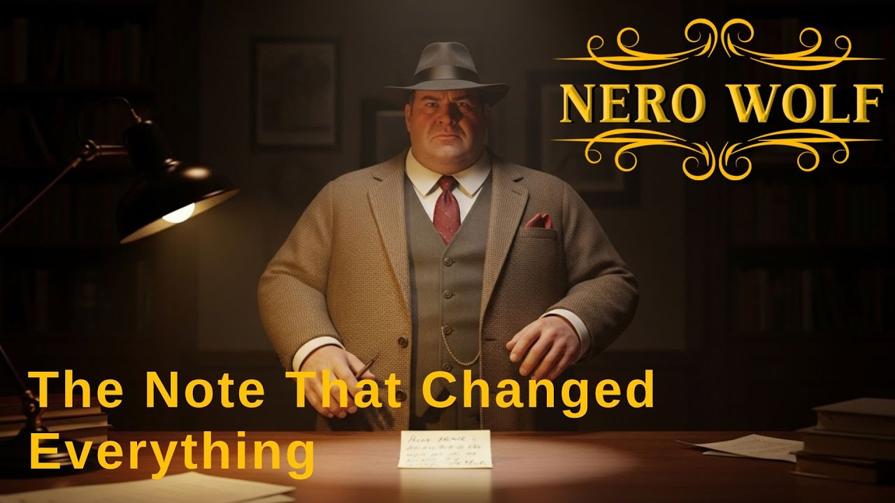 The Note That Changed Everything  Nero Wolfe