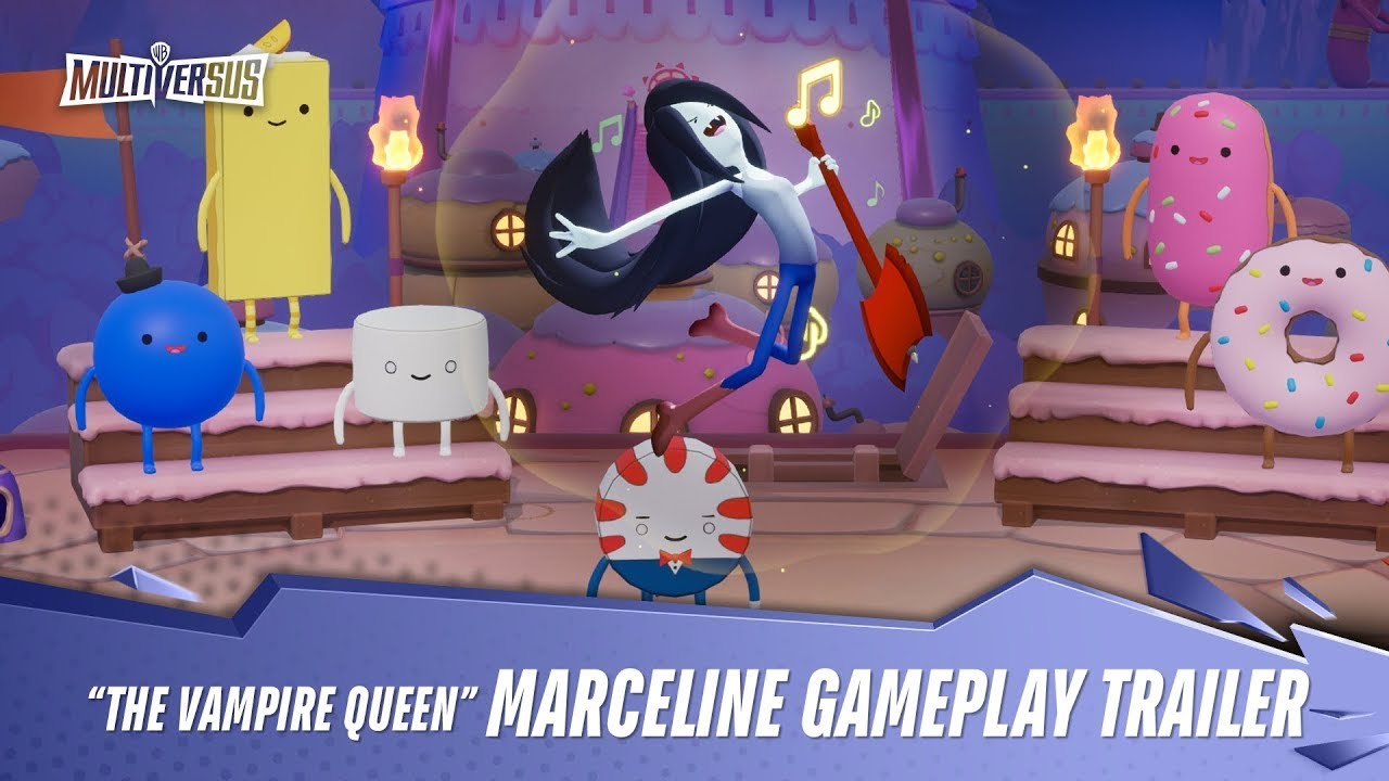 New MultiVersus Trailer Reveals First Gameplay For Adventure Time’s Marceline The Vampire Queen - Out Now 1 YouTube player