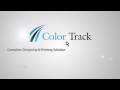 Color track printing press logo