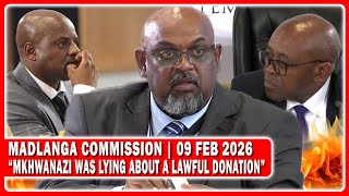 Madlanga Commissioners Grilling Behari “Mkhwanazi Was Misrepresenting A Donation From Cat Matlala”