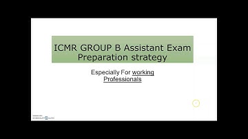 How to Prepare for ICMR Group B Assistant Exam within 22 Days?? WATCH THIS!!