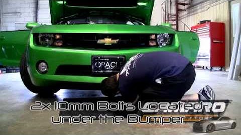 2010 Camaro Headlight Removal