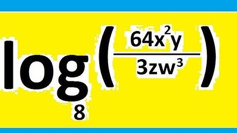 Simplify this hard Logarithm Tutorial