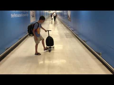 Dave and Buster's Prize Review - Star Wars Suitcase Scooter