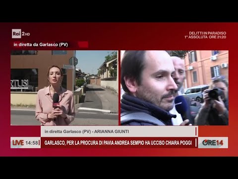 Video Garlasco: per la Procura Andrea Sempio ha ucciso Chiara Poggi - Ore 14 del 01/05/2026