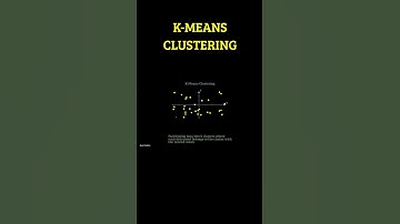 K-MEANS CLUSTERING #shorts #avecoders