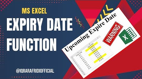 How to Use EDATE Function in Excel | Expiry Date Formula in MS Excel (Easy)