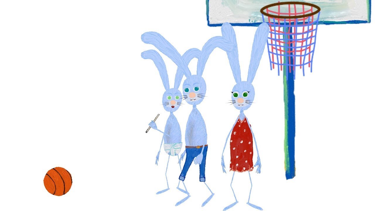 Мультфильмы "Реальные Ватсоны. Игра в баскетбол" Смешной мультик для ...