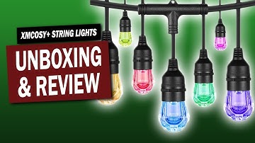 XMCOSY+ Outdoor String Lights Review