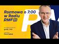 Grzegorz Płaczek gościem Rozmowy o 7 w Radiu RMF24