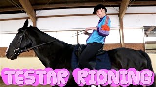 TONE TESTAR: Ridning (Skritt, trav & GALOPP!)