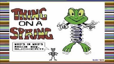 Thing On A Spring - C64