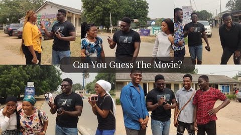 Asking University of Education Students To Identify Popular Movies. Out N