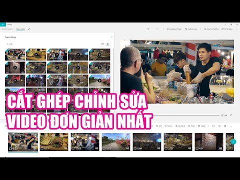 Phần mềm CẮT GHÉP - CHỈNH SỬA VIDEO trên máy tính đơn giản nhất