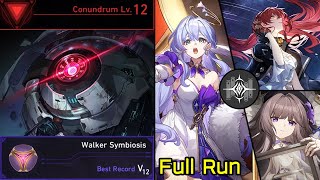 Conundrum Lv.12 Robin with Herta & Himeko Walker Symbiosis Dice Full Run