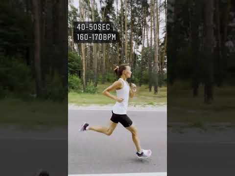 RUNNING TIPS: 20min Fartlek Workout 💪 #runningtips #running #sport