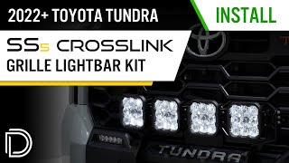 How To: Install 2022+ Toyota Tundra SS5 CrossLink Lightbar Kit | Diode Dynamics