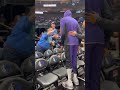 Kevin Durant confronts Mavericks fan during pregame warmups #shorts