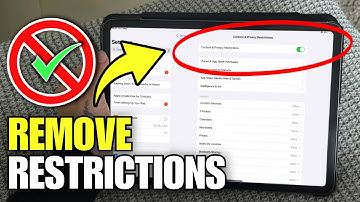 How To Remove Parental Restrictions on iPad