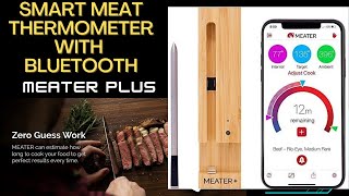 MEATER Plus | Smart Meat Thermometer with Bluetooth | 165ft Wireless Range