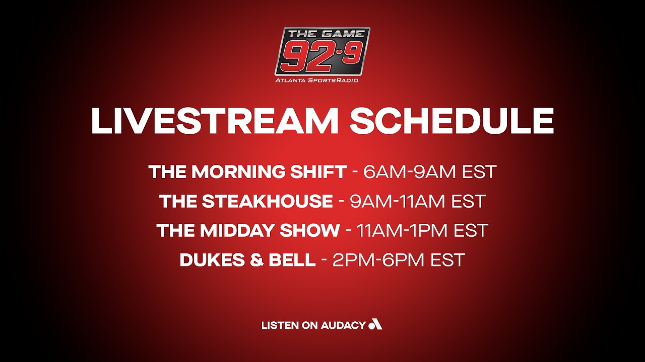 92.9 The Game LIVESTREAM: Falcons-Saints is tonight