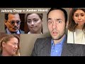 Johnny Depp and Amber Heard trial in court (parody)