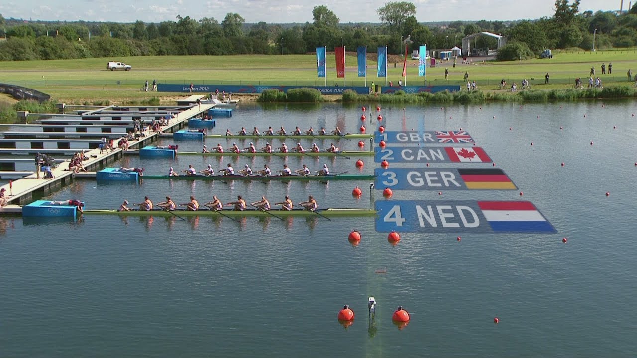 ⁣Men's Eight Rowing Heats Highlights - London 2012 Olympics