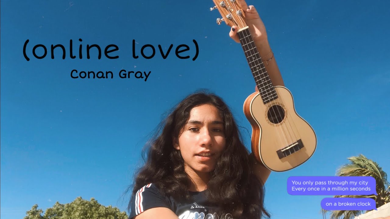 Online love by Conan Gray - Ukulele tutorial - YouTube