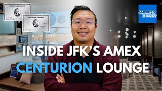 JFK Amex Centurion Lounge Overview: Secret Speakeasy & Free Spa Services