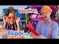 Sink or Float - Valentines Day | Blippi Full Episodes | Educational Videos for Kids | Blippi Toys