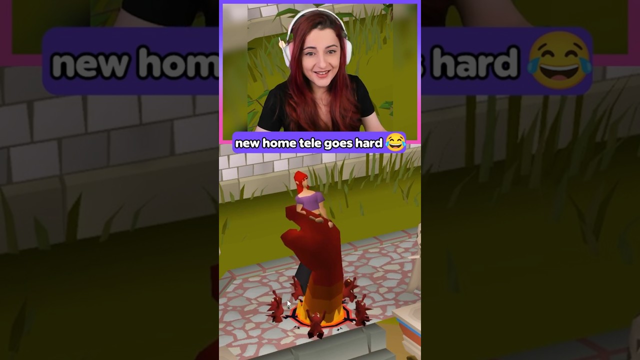 osrs demonic pacts league home tele animation is so good 😂