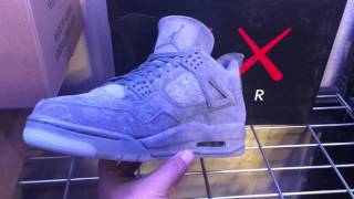 Jordan 4 KAWS in Hand