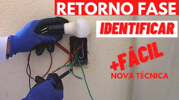 Qual a cor do fio de retorno da lâmpada?