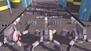 Intense 501st Clone BLOCKADE Defense! - Men of War: Star Wars Mod Battle Simulator