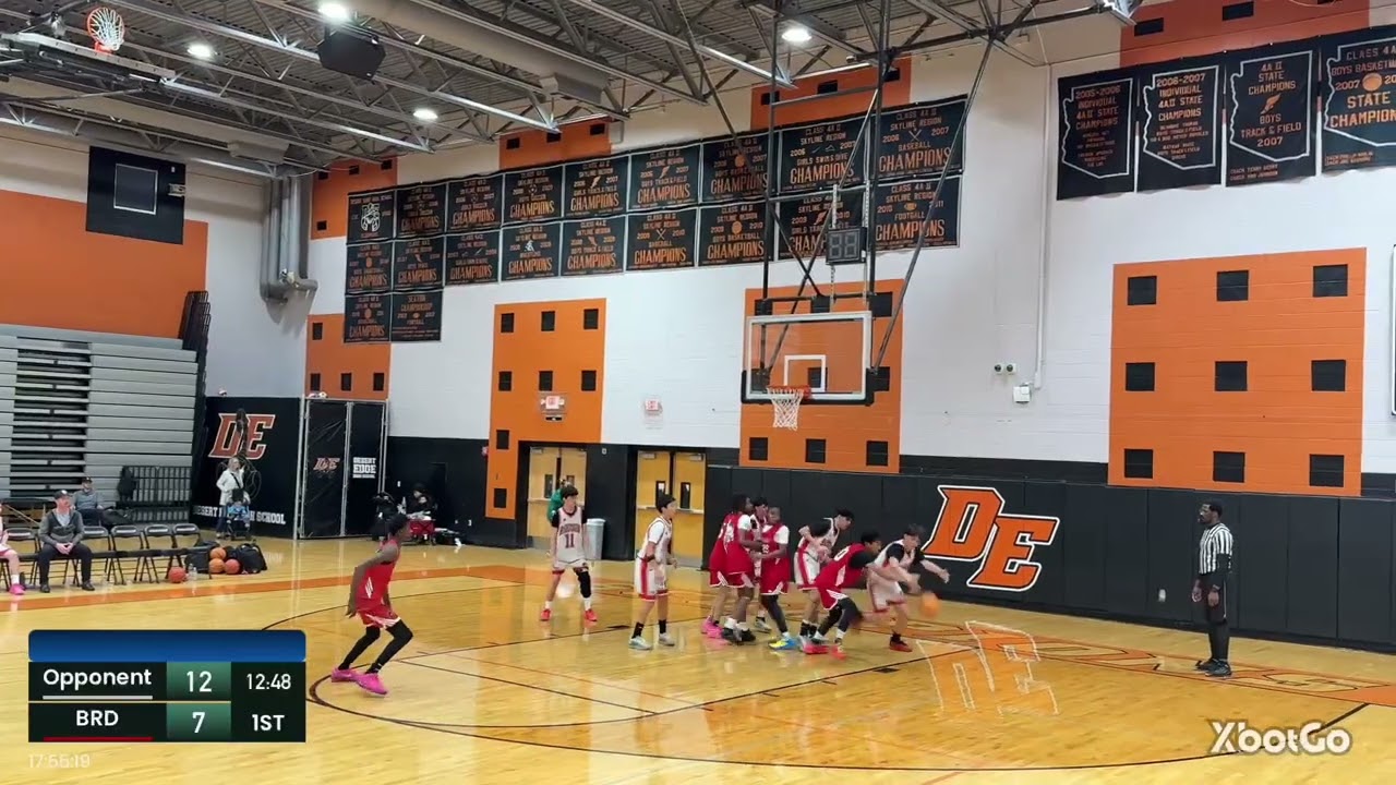 Arizona Game 2.  BRD 14U Red at Leverage Bulldogs 1/10/26 (W44-30)