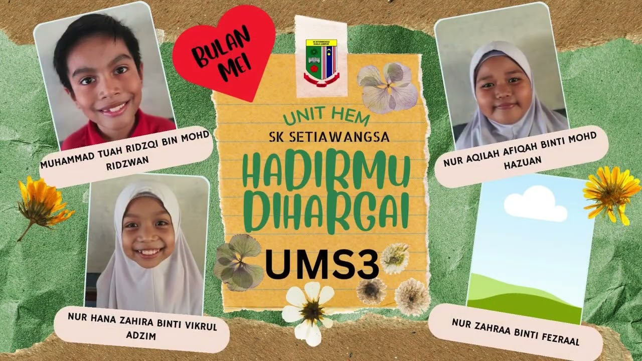 Anugerah Hadirmu Dihargai Sesi Petang