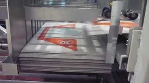 Unfolded Sheet on Sipack counter Ejector