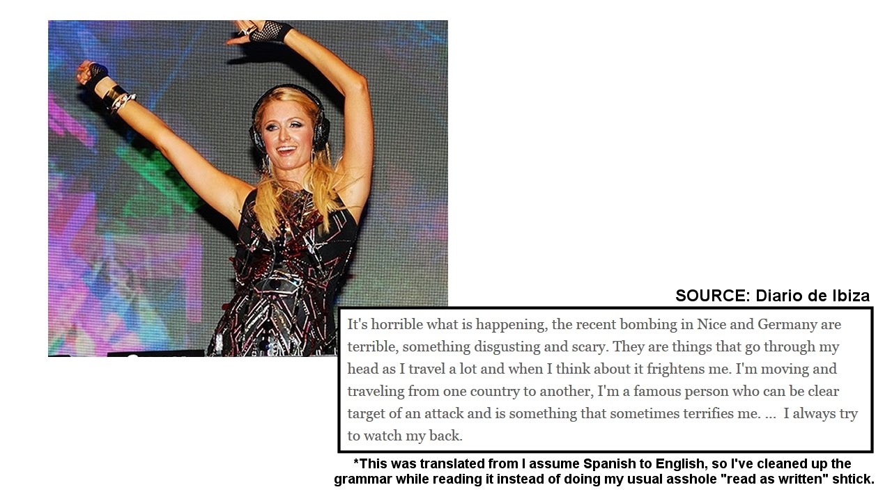 camera iphone 8 plus apk Paris Hilton: Potential Terror Target - A Dose of Buckley