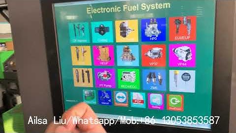 HEUI FORD 6.0 injector---------CR926 common rail test bench