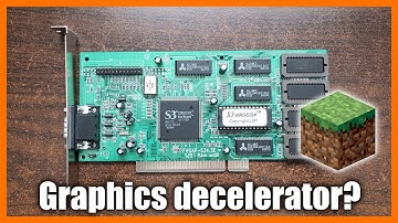 The S3 ViRGE Minecraft Thing finale: performance comparison!