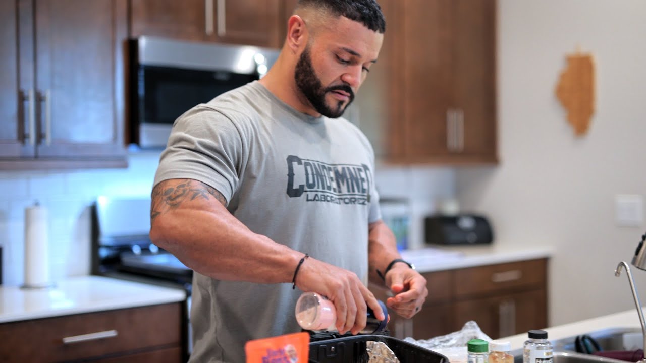 Isaac Cod Cod Bodybuilding Recipe with Isaac | Condemned Labz - YouTube