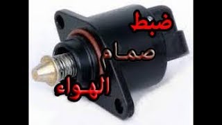 كيفية ضبط صمام التحكم في الهواء How to adjust the idle air control valve