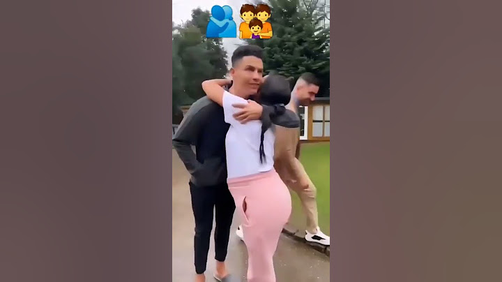 Криштиану Роналду и жена