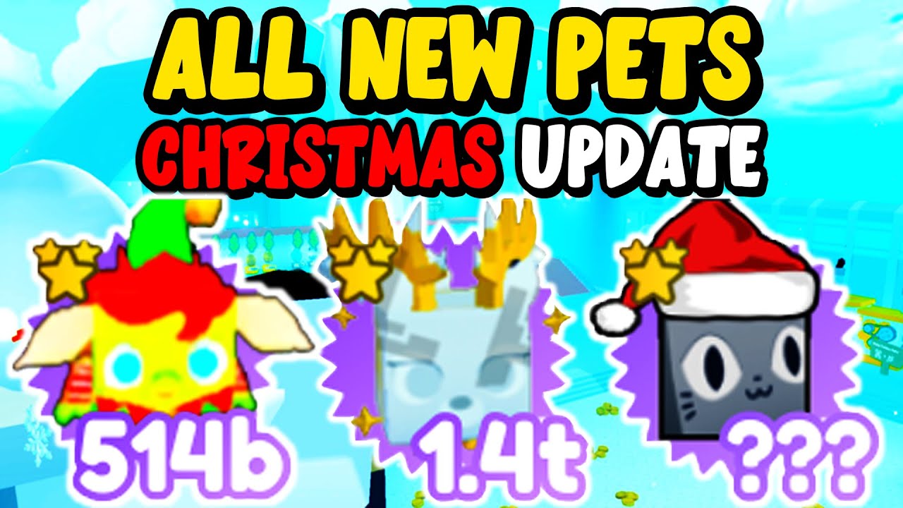 ALL *NEW* PETS! 😲 CHRISTMAS UPDATE LEAKS! 🎅 Pet Simulator X! YouTube