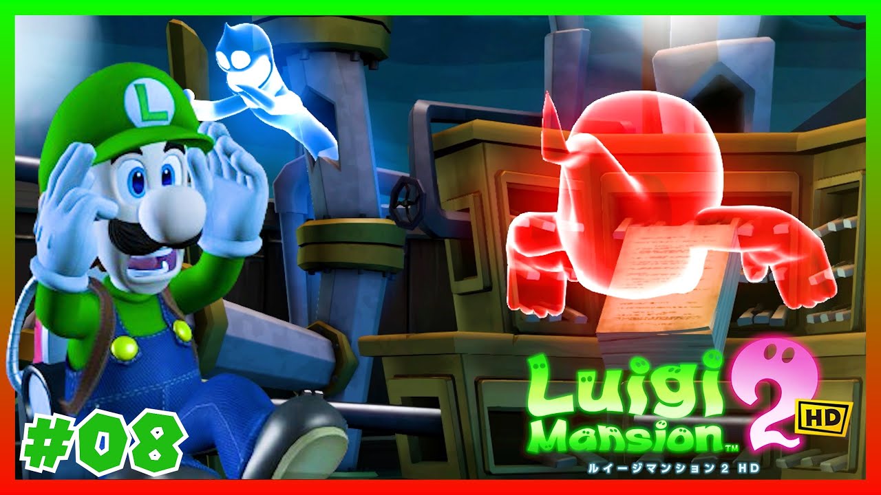 B-2 Big Tree Investigation!] Luigi's Haunted Mansion Tour