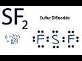 SF2 Lewis Structure and Valence Electrons