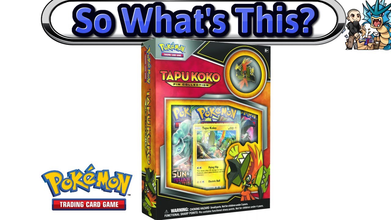 What's This? Tapu Koko Pin Collection